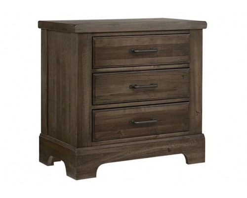 Cool Rustic Nightstand - 3 Drawers